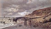 The Pointe de la Heve at Low Tide Claude Monet